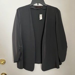 The Limited Cardigan Jacket Womens Color Grey Open Front Lightweight Size XL New